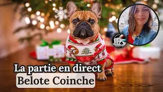 Quitte ou double Belote coinche en direct #cartes #belote #jeuenligne #jeudecartes#direct #strategie