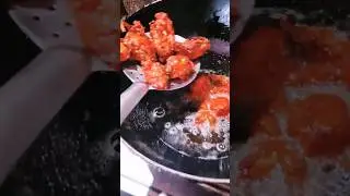Crpsy Chiken Pokoda/Street Style Chicken Pakoda😋#youtubeshorts #shorts #shortviral