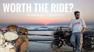 Mumbai to Murud Beach Dapoli Bike Ride | Konkan Coastal Road Journey on Pulsar 180