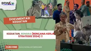 Kegiatan Rencana Strategis Tahunan BRWA