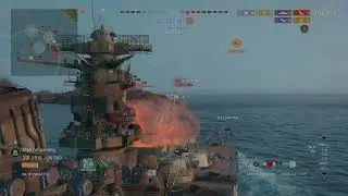 Yamato with Arthas is still insane (World of Warships Legends)