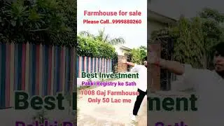 #farmhouseforsale (Beautiful Landscape Spot Registry Spot Possession Near Sector 148 Metro Station