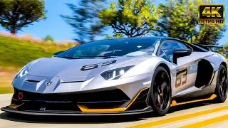 1200HP Lamborghini Aventador SVJ Realistic POV Drive - Forza Horizon 5 PS5 [Logitech G29]