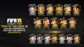 Fifa 15 TOTW 29 Ft. IF Bale, IF Boateng,SIF Welbeck, IF Fellaini & More!