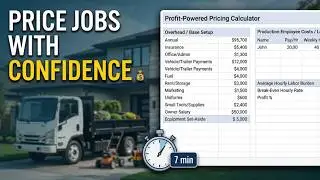 Learn More to Price Lawn Maintenance and Landscaping Jobs With Confidence in Under 7 Minutes