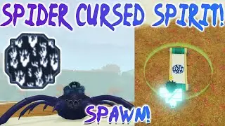 Shindo Life - Spider Cursed Spirit Spawn and Location + Showcase