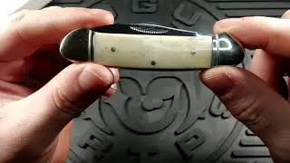 Rough Ryder Smooth White Bone Canoe RR045