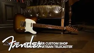 Fender Custom Shop Artisan Okoume Telecaster Demo | Fender