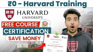 STOP! Don't Miss this FREE Harvard Certificate! 😲 Aspire Leaders Program 2026 (Apply Now)