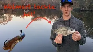 Walmart fishing kit test