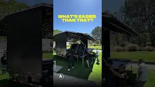 Mobile Stage for outside events available  in LA
