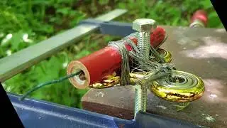 Rocket powered Fidget Spinner - with Rocket Engine