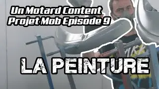 Un Motard Content - Projet Mobylette Episode 9 - La Peinture