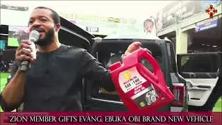 Подарок для членов церкви Сион: евангелист Эбука Оби, новый электромобиль со встроенным дроном на...