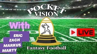 NFL Week 9 Preview Live Show: Pocket Vision Fantasy Football
