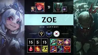 Zoe Support vs Pyke - KR Diamond Patch 25.12