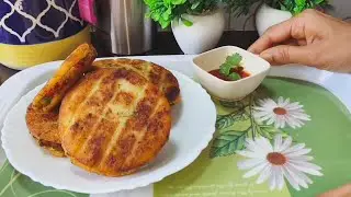 Semolina Burger | Rava Burger | Sujir Burger | Healthy wala Burger| Punam Homemade Recipes #viral