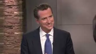 KQED Newsroom Segment: Gavin Newsom, California Lt. Gov. on the potential legalization of marijuana