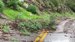 Debris basins fill in fast and landslides are detected where Montecito residents were asked ...