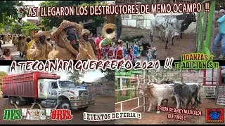 !! TECOANAPA GUERRERO 2020 ASI LLEGARON LOS DESTRUCTORES DE MEMO OCAMPO , DANZAS Y TRADICIONES !!