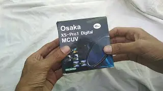 UNBOXING OF OSAKA UV FILTER FOR CANON 50MM LENS F1.8