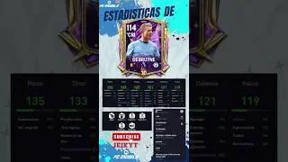 🎯 De Bruyne TOTS domina el mediocampo con precisi&oacute;n, y gol ⚽🔥 &iexcl;TOP MC en FC Mobile! #DeBruyne #TOTS