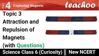 Chapter 4 Class 6 Science - Curiosity - Topic 3 - Attraction and Repulsion of Magnets (NCERT Qs)