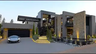 The Golden Stone Mansion | A Blend of Modern Beauty and Natural Stone