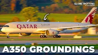 Qatar Airways&rsquo; AIRBUS A350 Groundings