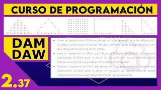 JAVA: Ejercicios resueltos FIGURAS ☕ DAM - DAW