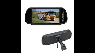 7 inch rearview mirror backup monitor