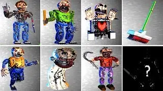 ALL FULL MODELS!! Baldi's Basics in Nightmares EXTRAS