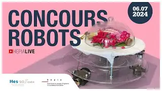 Le concours Robots 2024 d’HEPIA diffusé en live !
