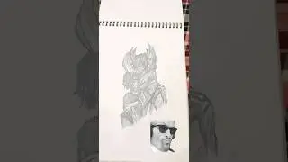 Obito and rin drawing #iamshadowartist #art #drawing #music #sketch #shadowarts