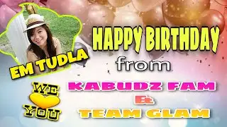 HAPPY BIRTHDAY @EM TUDLA