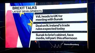 UK Latest: Sunak to Meet EU's Von der Leyen on Brexit