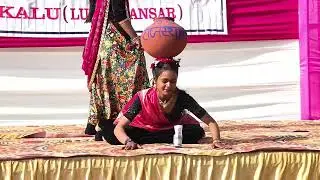 Ghoomar on 77th republic day mggs kalu