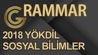 2018 YÖKDİL Sosyal Bilimler
