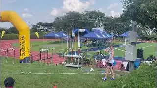 First time throwing Javelin in competition