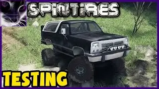 SpinTires - DODGE RAM OFFROADER Review & Testing