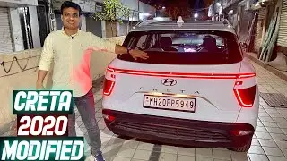 CRETA 2020 MODIFIED WITH MATRIX LED TAILBAR || FULL MODIFICATION || 📞9321811482