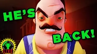 TRESPASSING into Alpha 4! | Hello Neighbor (Part 1)