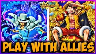 First Time Playing With Friends In League Battle | One Piece Bounty Rush