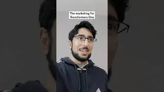 The marketing for Transformers One #skit #comedy #funny