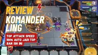 REVIEW KOMANDER LING YG DIBUFF MINGGU INI AUTO TOP BAN SIH INI #mcgogo #gameplay