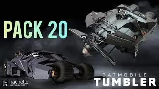 Build The Batmobile Tumbler by Hachette Partworks PACK 20 Issues 101-106