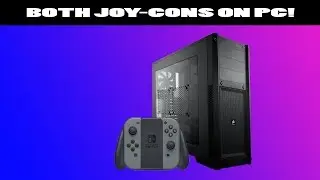 How to use both Joy-Cons as one controller on PC!