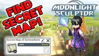 Secret Map of Somewhere!  WHERE IS IT?! Moonlight Sculptor Guide to Finding the Secret Map!