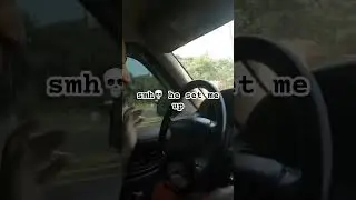 Struggling to drive a manual car #funny #shorts #rookiedriver