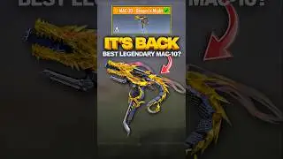Best Legendary MAC-10 is back! #codm
